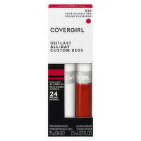 Cover Girl - Outlast All-Day Custom Reds - Universal, 2 Each