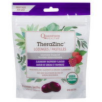 Quantum - TheraZinc Lozenges Elderberry, 18 Each