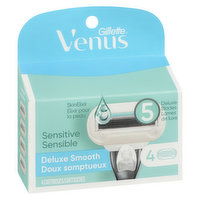 Venus - Embrace Sensitive 5-Blade Smooth Cartridges, 4 Each