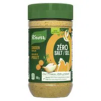 Knorr - Granulated Bouillon, Zero Salt Chicken, 160 Gram