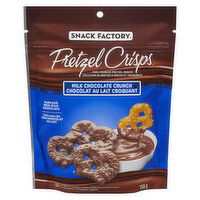 Pretzel Crisps - Milk Chocolate Crunch, 155 Gram