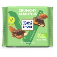 Ritter Sport - Chocolate Bar Crunchy Almonds Vegan, 100 Gram