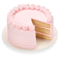 Bake Shop - Vegan Strawberry Cake Round, 6In, 1 Each