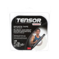 Tensor - Tensor Sports Tape White  1.5in, 4 Each