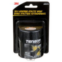 Tensor - Self-Adhering Athltc Wrap - Blck, 1 Each