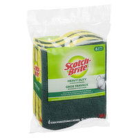 Scotch-Brite - Heavy Duty Scrub Sponge, 6 Each