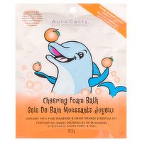 Aura Cacia - Auraca Foam Bath Kid CheeringTangerine, 70.9 Gram