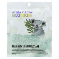 Aura Cacia - Clearing Foam Bath - Eucalyptus, 70.9 Gram