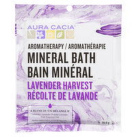 Aura Cacia - Lavender Mineral Bath, 70.9 Gram