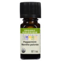 Aura Cacia - Essential Oil Peppermint, 7.4 Millilitre