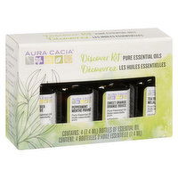 Aura Cacia - Discover Essential Oils Kit, 1 Each