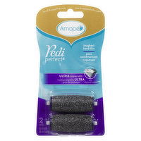 Amope - Pedi Perfect Wet & Dry Roller Heads Regular, 2 Each