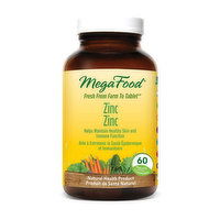 MegaFood - Zinc, 60 Each