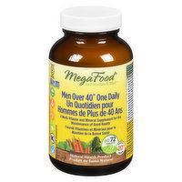 MegaFood - One Daily Multivitamin Men's 40+, 72 Each