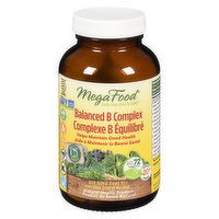 MegaFood - Balanced B Complex, 72 Each