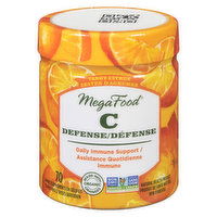 MegaFood - C Defense Vitamin Gummies Citrus, 70 Each