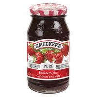 Smucker's - Jam - Pure Strawberry, 250 Millilitre