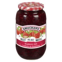 Smucker's - Jam - Pure Raspberry, 1 Litre