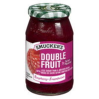 Smucker's - Jam - Double Fruit Raspberry, 390 Millilitre