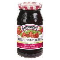 Smucker's - Jam - Pure Raspberry Seedless, 250 Millilitre