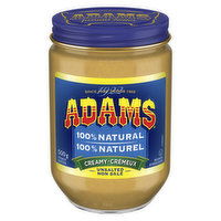 Adams - Creamy Unsalted Peanut Butter, 500 Gram