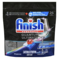 Finish - Dishwasher Detergent Tabs Quantum Ultimate, 26 Each