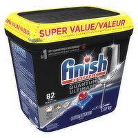 Finish - Dishwasher Detergent Tabs Quantum Ultimate, 82 Each