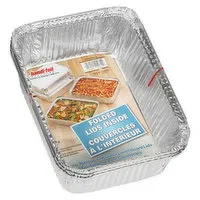 Handi Foil - Deep Storage Container with Board Lids, 3 Each