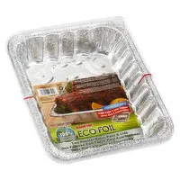 handi foil - Eco Foil Roaster/ Bake Pans & Lid 3X10.75X13.25, 2 Each