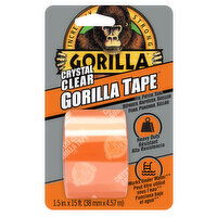 GORILLA - Crystal Clear Tape, 1 Each