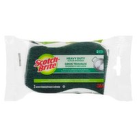 3m - Scrub Sponge Heavy Duty, 2 Each