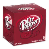 Dr. Pepper - Soda 355mL Cans