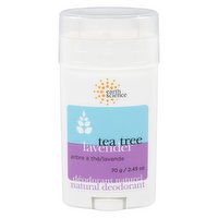 Earth Science - Tea Tree Lavender Deodorant, 74 Millilitre