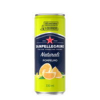 San Pellegrino - Italian Sparkling Drinks Naturali Pompelmo, 330 Millilitre