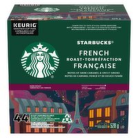 Starbucks - French Roast Coffee K-Cups, Dark Roast, 44 Each