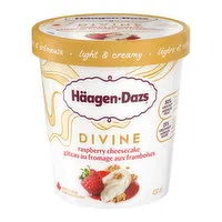 Haagen-Dazs - Divine Raspberry Cheesecake Ice Cream, 450 Millilitre