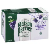 Maison Perrier - Sparkling Water Beverage, Forever Blackberry, 8 Each