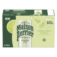 Maison Perrier - Sparkling Water Beverage, Forever LIme, 8 Each