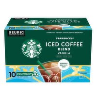 Starbucks - K-Cup Pods -  Iced Vanilla, 10 Each