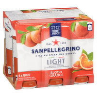 San Pellegrino - Light Blood Orange, 6 Each