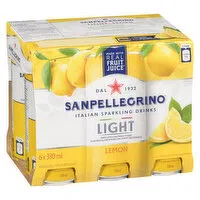 San Pellegrino - Light Lemonade, 6 Each