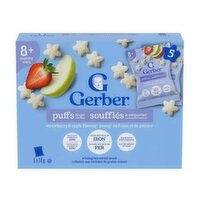 Gerber - Puffs To Go - Strawberry Apple, 70 Gram