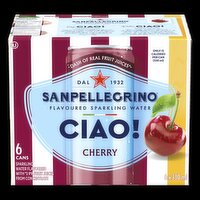 San Pellegrino - Ciao Cherry, 6 Each