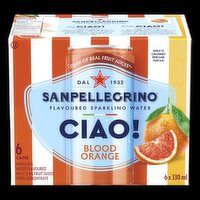 SanPellegrino - CIAO! Blood Orange, 6 Each