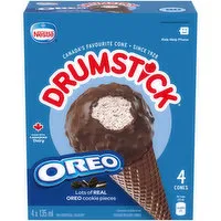 Nestle - Drumstick Cookies & Cream Cones