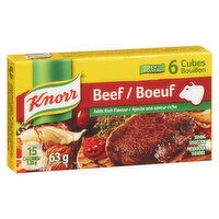 Knorr - Beef Bouillon Cubes, 6 Each