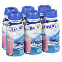 Ensure - Regular Meal Replacement Drink Strawberry, 6 Each