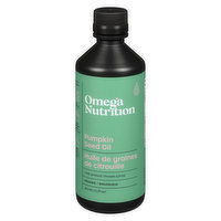 Omega Nutrition - Pumpkin Oil Organic, 355 Millilitre