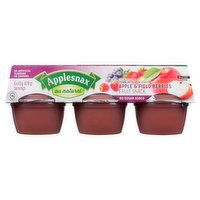 Applesnax - Field Berry Fruit Cups No Sugar, 6 Each