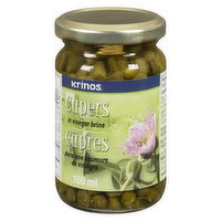 Krinos - Capers in Vinegar Brine, 100 Millilitre